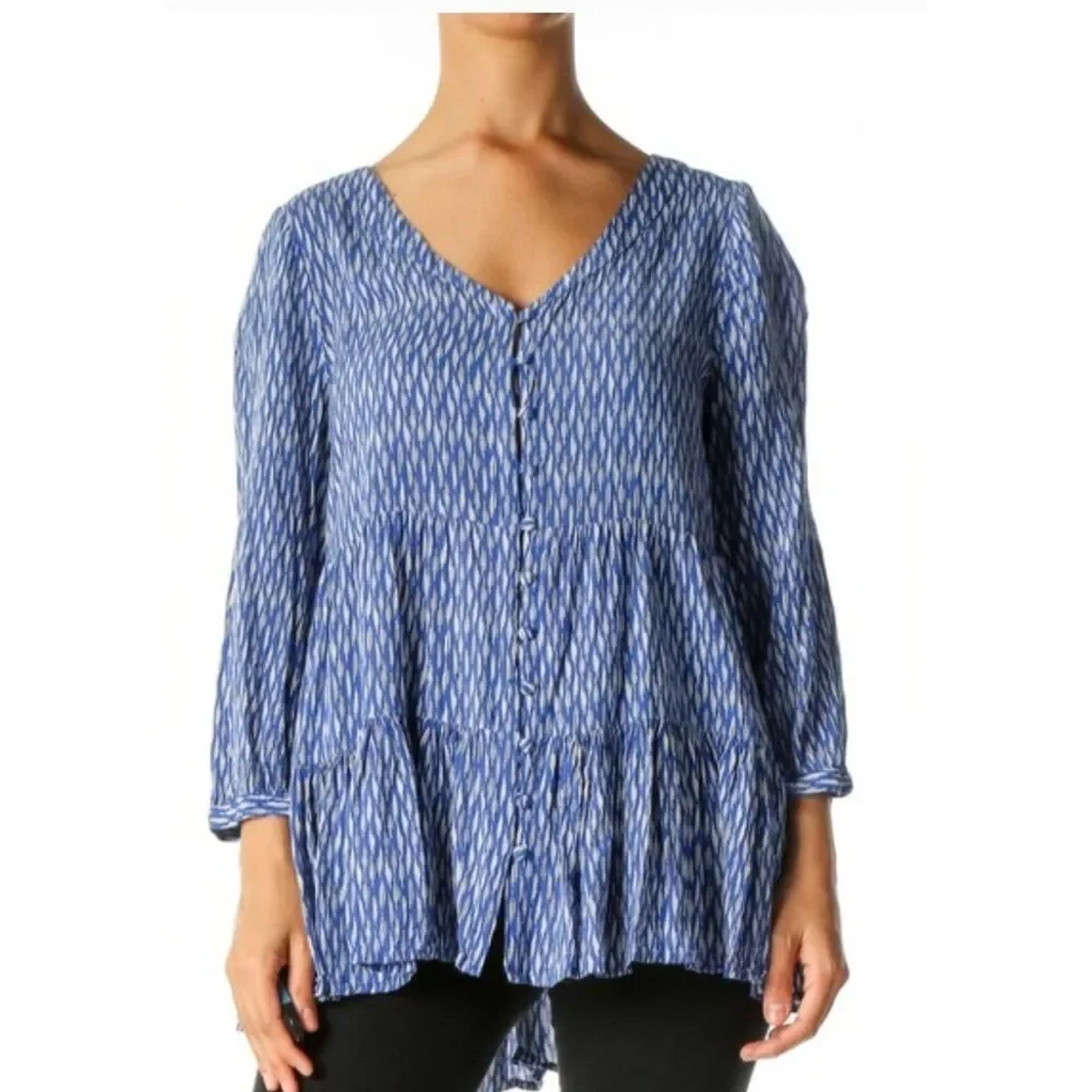 Anthropolgie Maeve Flowy Blouse - Picture 1 of 5